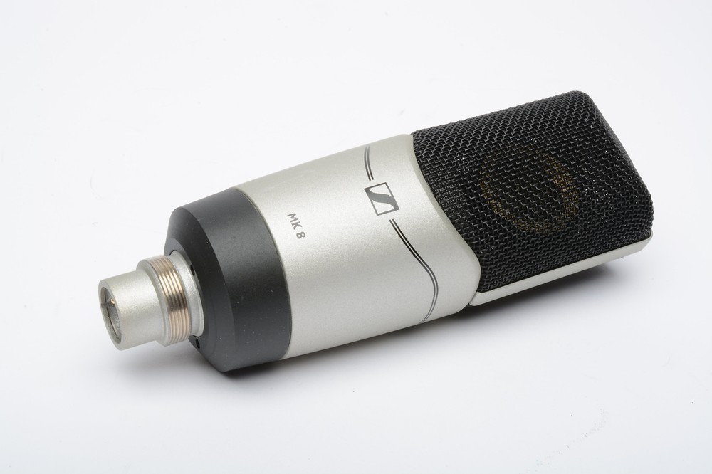 Sennheiser MK 8 Set Multiple-Pattern Large-Diaphragm Condenser Mic. w/Shockmount