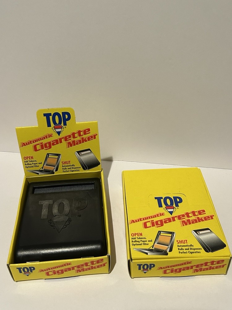 TOP Automatic CIGARETTE MAKER Plastic, Black Color