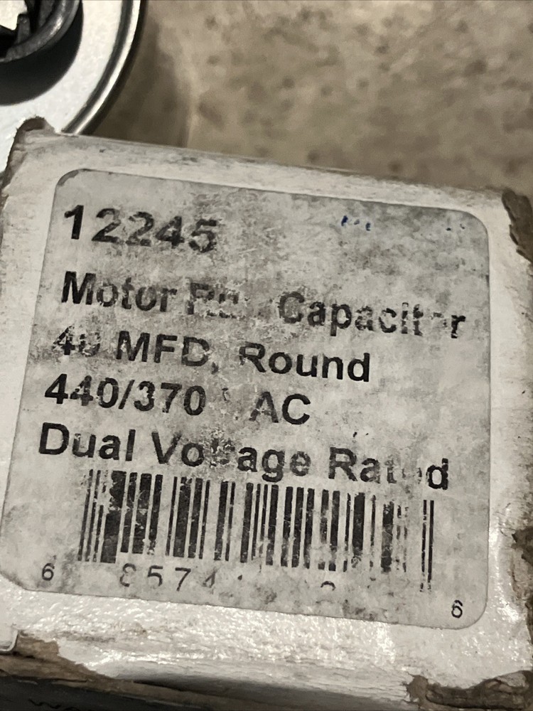 Mars 12245 Motor Run Capacitor 40MFD 440V
