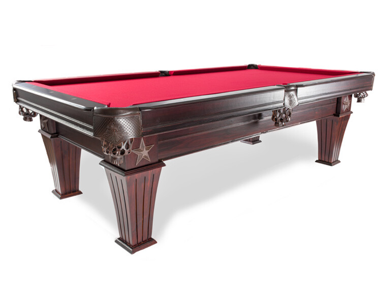 Brittany Pool Table 7' Espresso Finish Customizeable with FREE SHIPPING