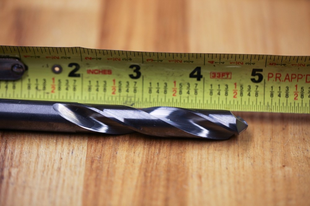 DRILL MONSTER Jobber Drill Bit, Solid Carbide, Bright, 1/2", 450-105000