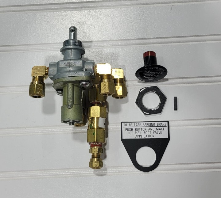 Bendix Dash Control Module Parking Brake Air Valve Assembly Push Pull UD1403 MCI