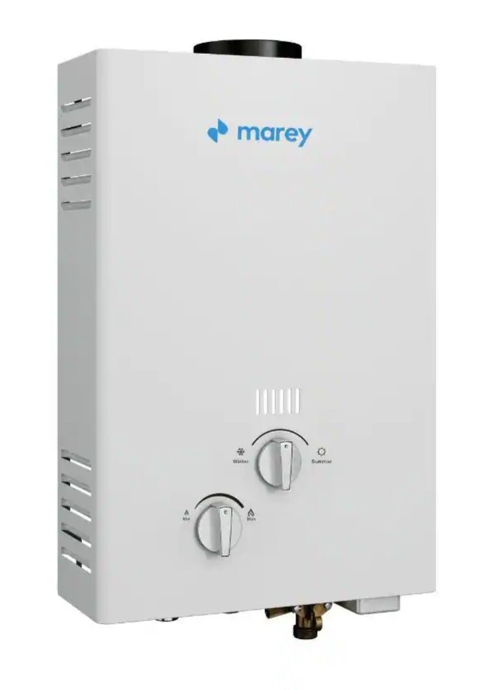 Marey Flow 1.58 GPM 42000 BTU's Liquid Propane Gas Tankless Water Heater GA6FLP