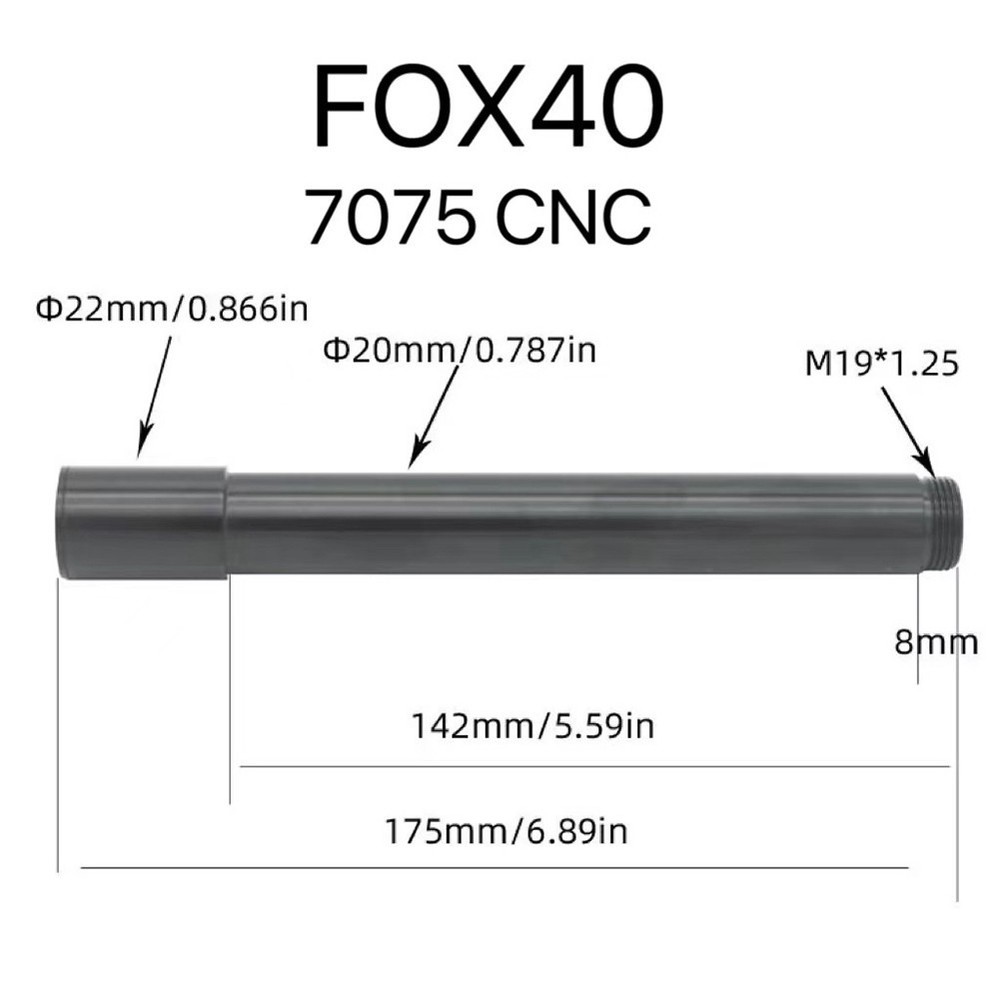 110 x 20mm quick release lever for For FOX 40 front fork replacement axle part