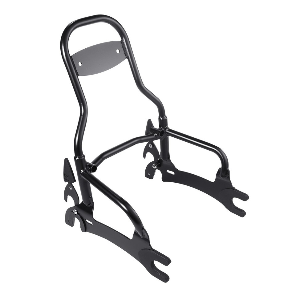 12" Backrest Sissy Bar Pad & Quick Release Spools For Indian Chieftain 2014-22