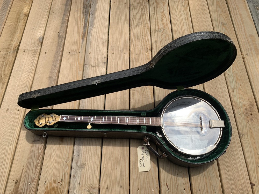 Bacon Recording King Banjo