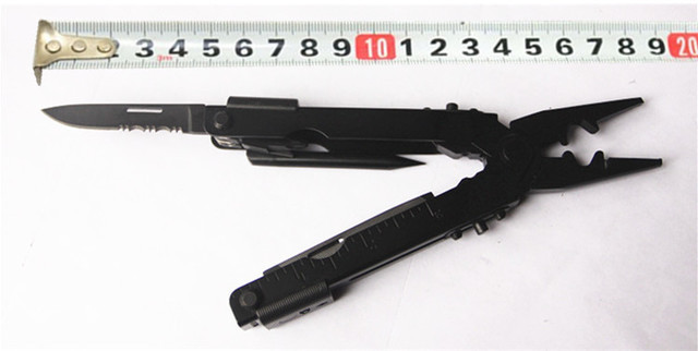 Folding Multi tool Knife Multipurpose Outdoor Pocket Pliers Multitool Camping ED