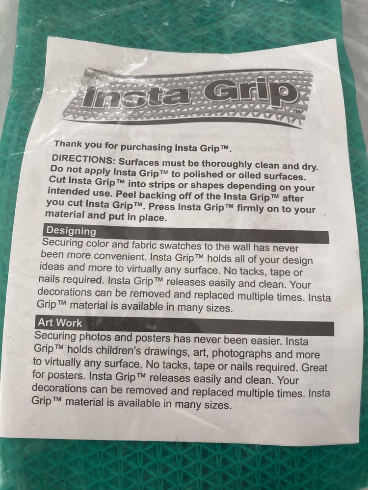 Insta Grip Adhesive As Seen On TV without Box