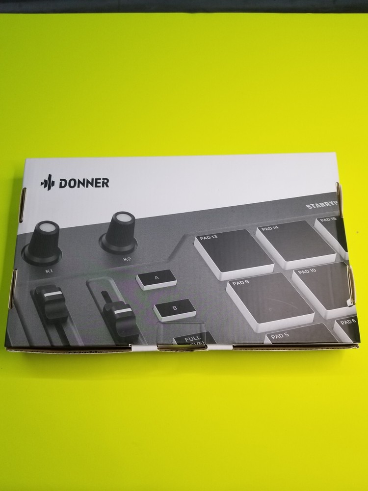 Donner Starrypad Controller-DPD-16 Pad Black