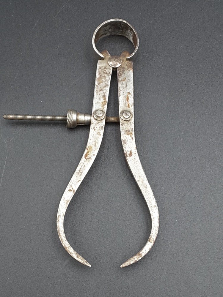 Globemaster Tools 6.25" Caliper Compass Divider #68070 Spain Slip Nut