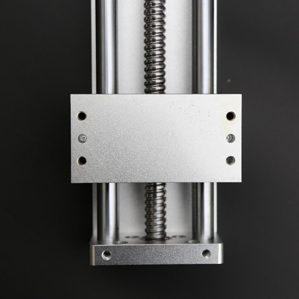 Manual Cross Sliding Table 200MM Linear Rail Slide Stage Actuator Table CNC Mill