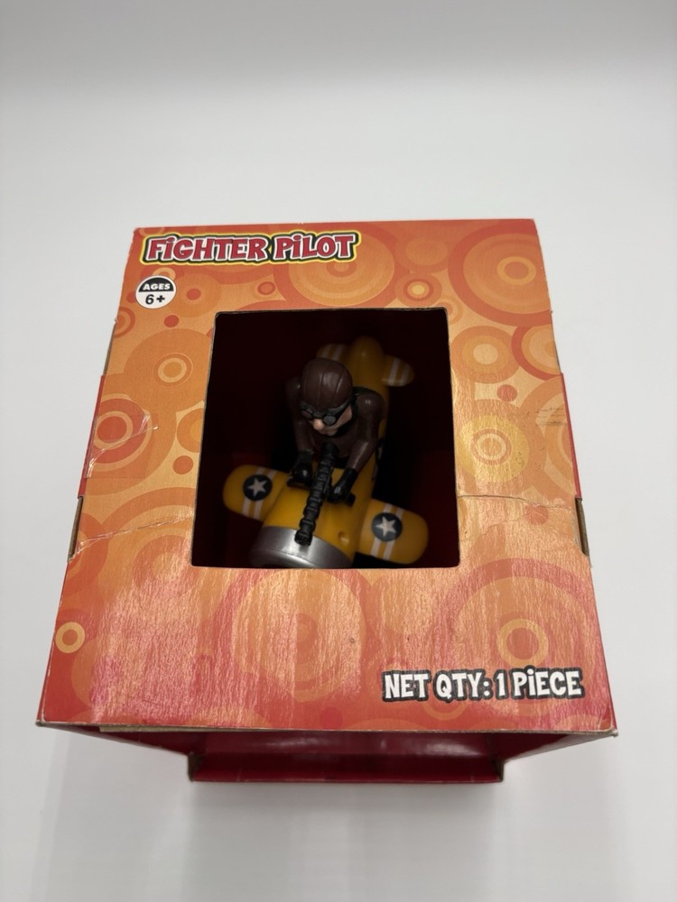 Spencer's Fighter Pilot Interactive Desktop Joystick Toy-Untested Never Used