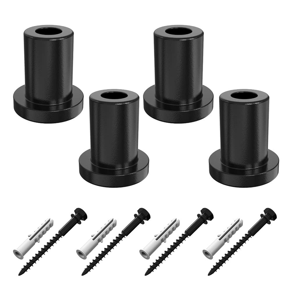 ZEKOO 1-3/8" Sliding Barn Door Hardware Track Spacers Replacement Assemblies Con