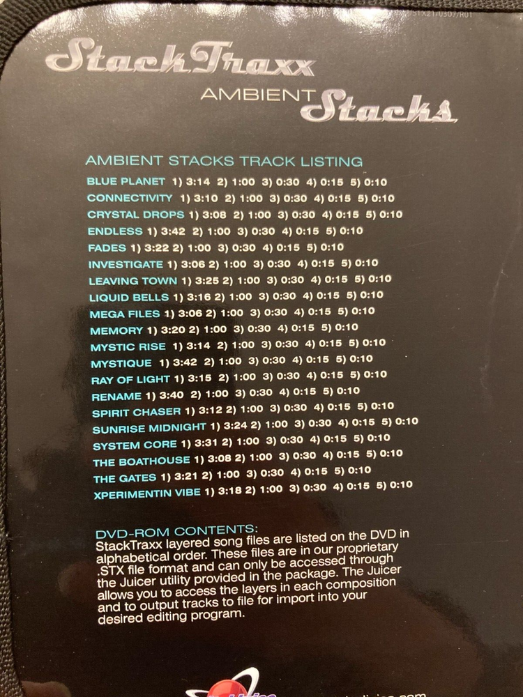 Digital Juice Multi-Track Digital Music - Ambient Stacks 21