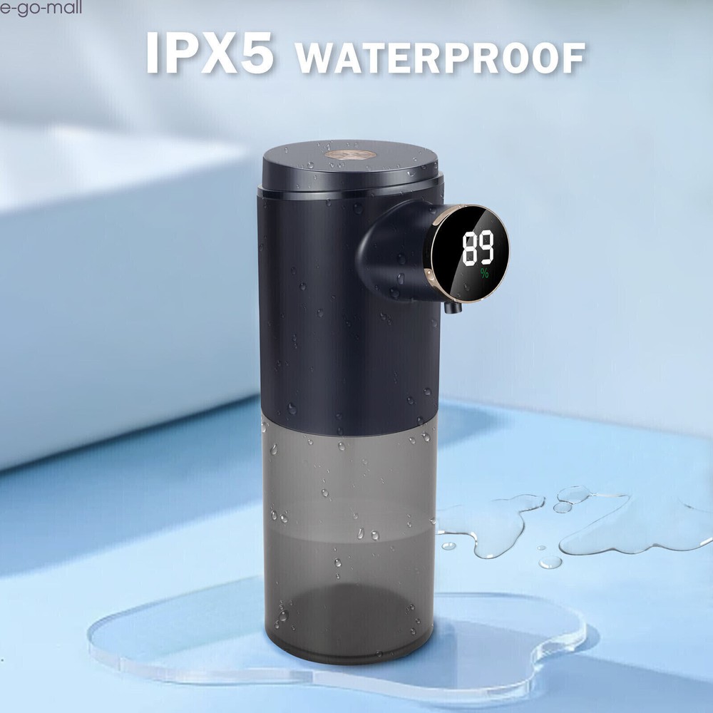 Auto Touchless Liquid /Foam Soap Dispenser w/3 Gear Volume Setting Smart Sensor