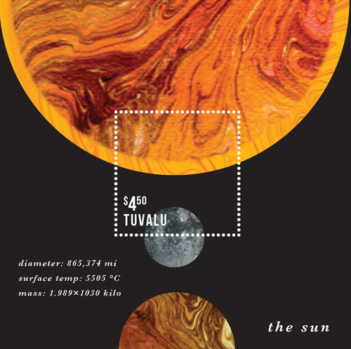Tuvalu 2014 - The Solar System Stamp - Souvenir Stamp Sheet - MNH