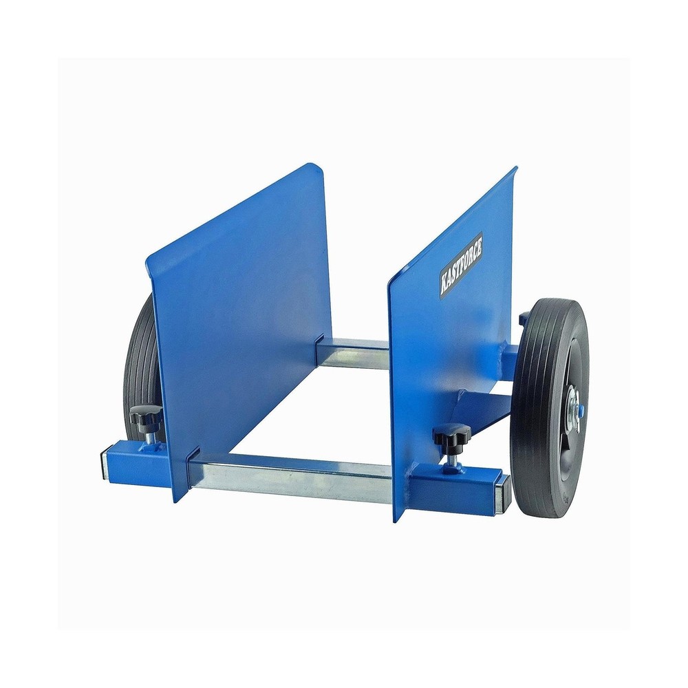 Panel Dolly, 600 Lbs Capacity, Drywall Mover with 8" Non-Flat Wheels, Adjusta...