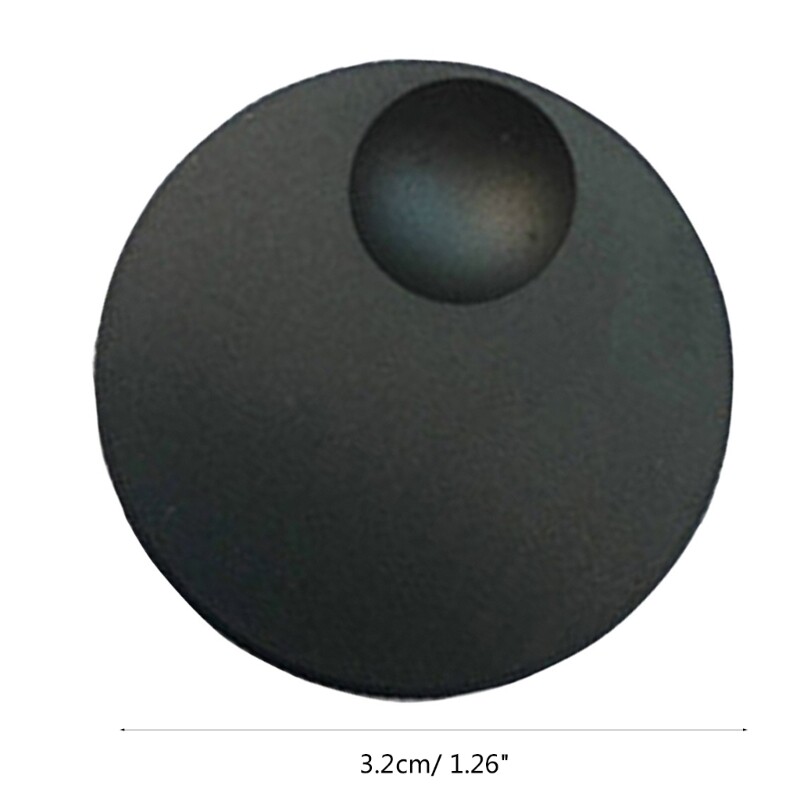 Control Knob 32x13mm Control Knob Black Frosted Solid Aluminum