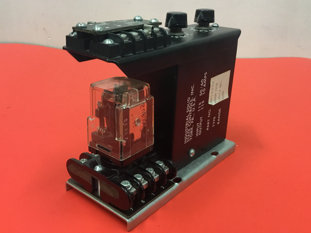 Industrial Solid State Controls - P/N: 1060-1-D-D-2-B - Repeat Cycle Timer