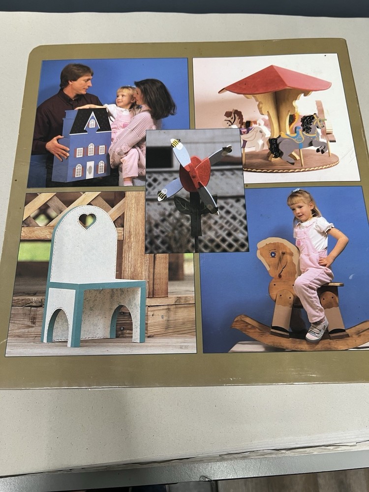 Woodworking Pattern Club And Scroll Saw Pattern 3-Ring Binder 97 Patterns