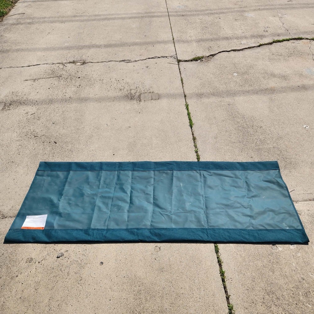 Disc-O-Bed Large Portable Camping Bunk Cot REPLACEMENT CANVAS - Green