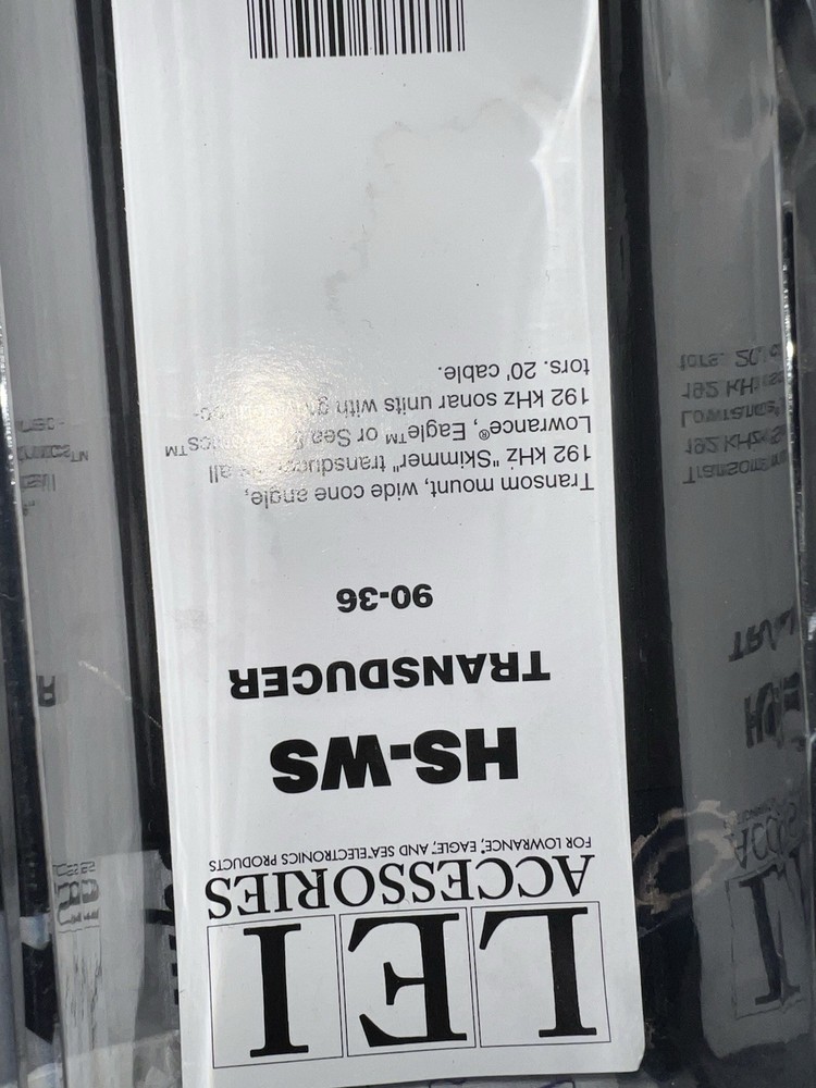 LOWRANCE/EAGLE HS-WS Transducer 90-36