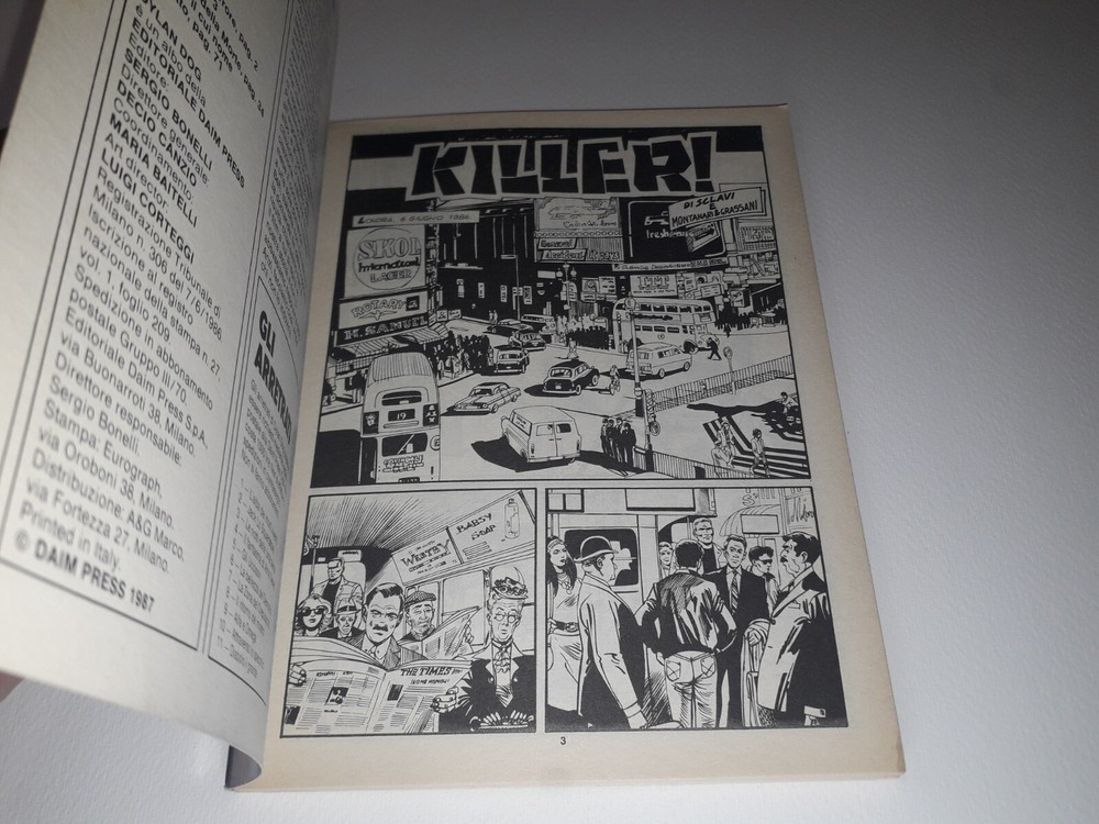DYLAN DOG I Edition No. 12 NEVER READ