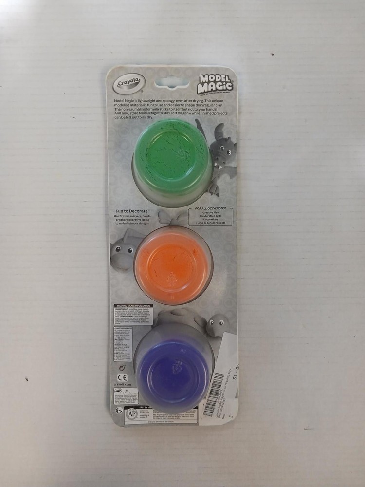 Crayola "Model Magic" Modeling Clay Alternative 3-Pack