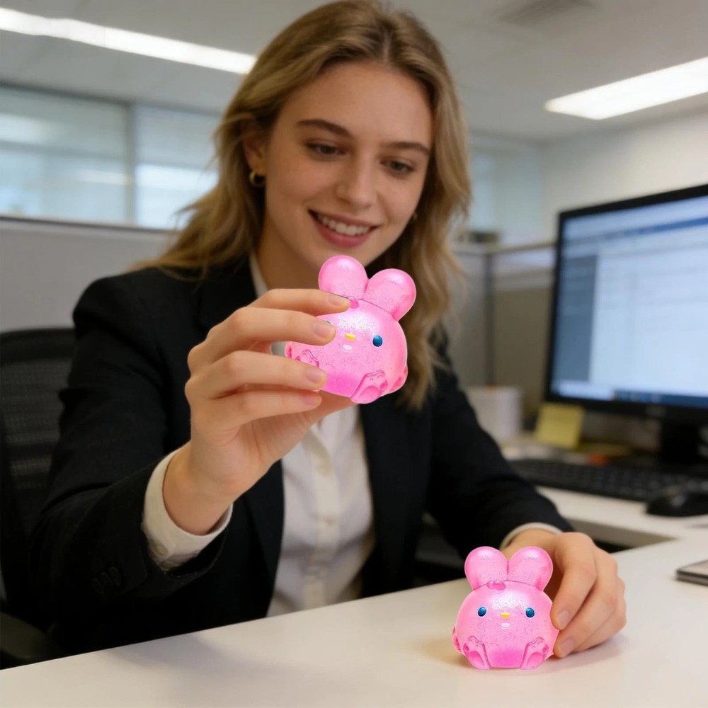 Jelly Hops Scented Super Solid Squish Bunny Random