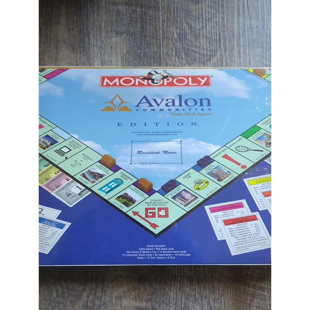 Vintage Avalon Communities Monopoly