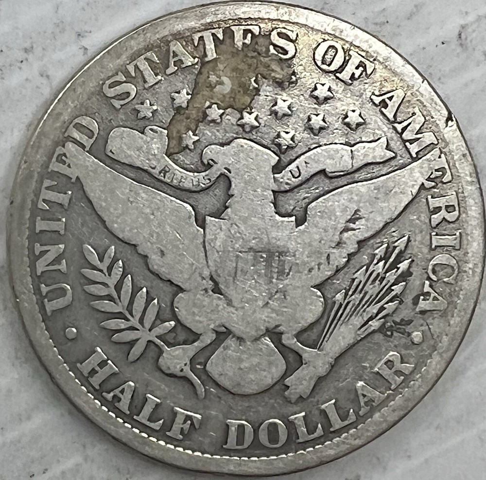 1904 Barber Half Dollar Nice Original Circulated Good + Condition