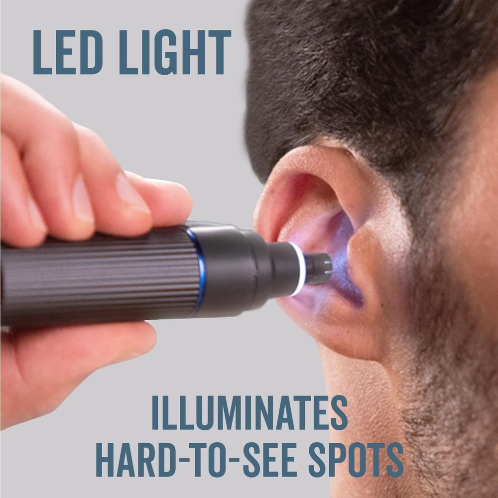 Professional Microtouch Titanium Edge Ear Nose Trimmer Precision Grooming Tool