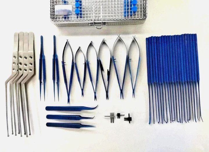 “Micro Surgery Instruments Set” aur “Neuro Surgical Instruments Kit