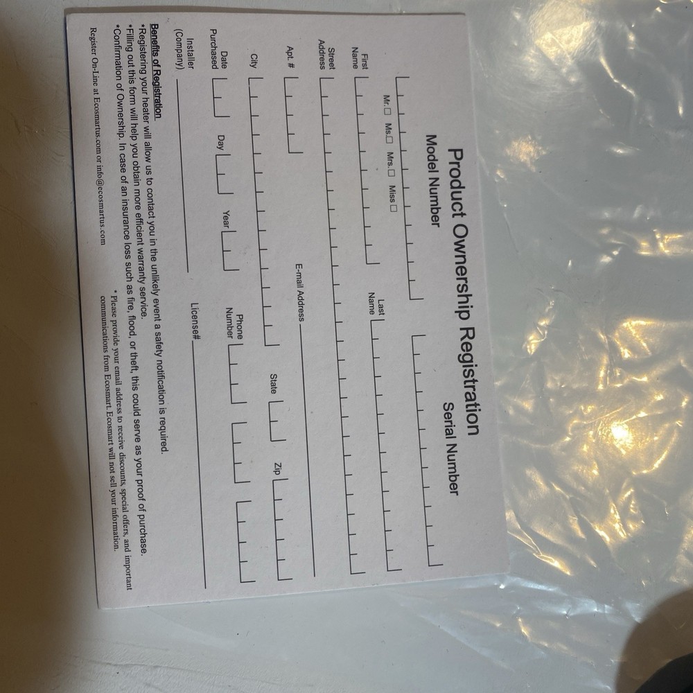 EcoSmart 36 kW 7.03 GPM 240-Volt Electric Tankless Water Heater