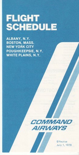 Command Airways timetable 1979/07/01