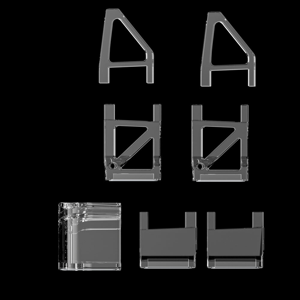 4/6PC For PS5 Slim Console Supports Storage Stand Horizontal Display Holder US