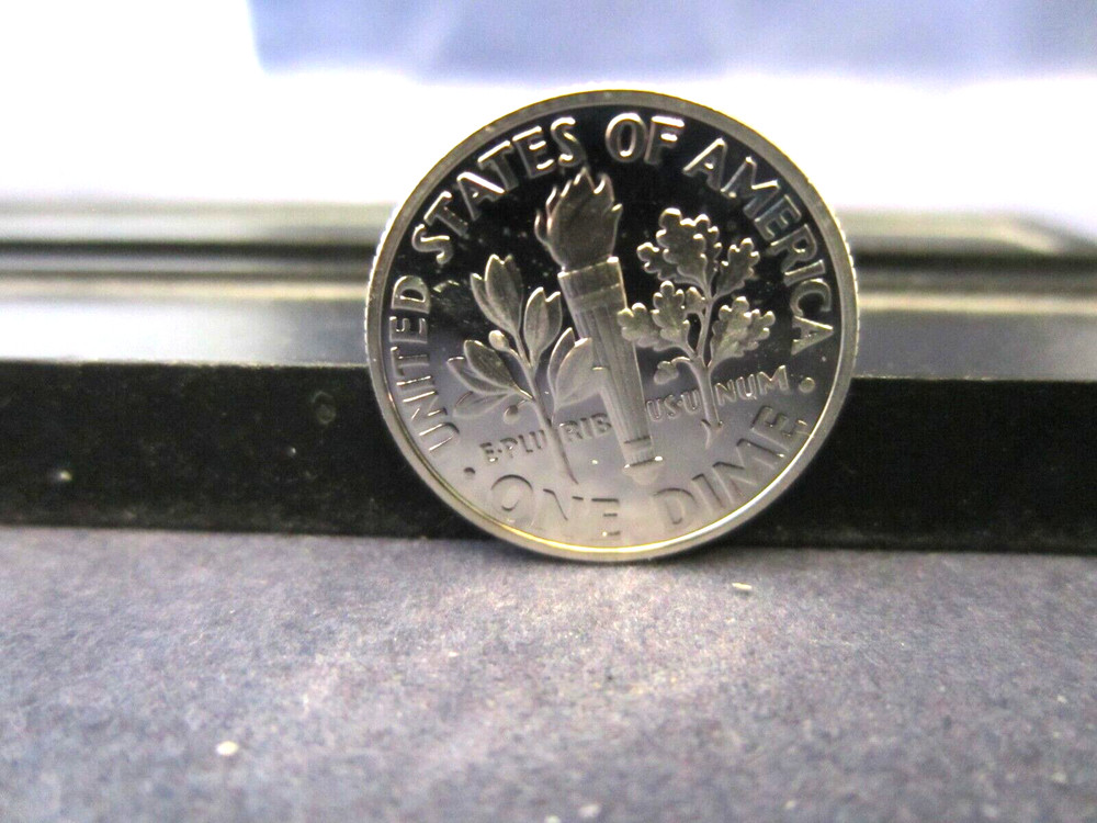 2001-S SILVER Roosevelt Dime Deep Cameo Mirror Proof - Upper Grading Ranges