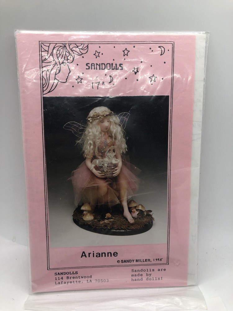 Arianne doll pattern Sandy Miller Sandolls uncut