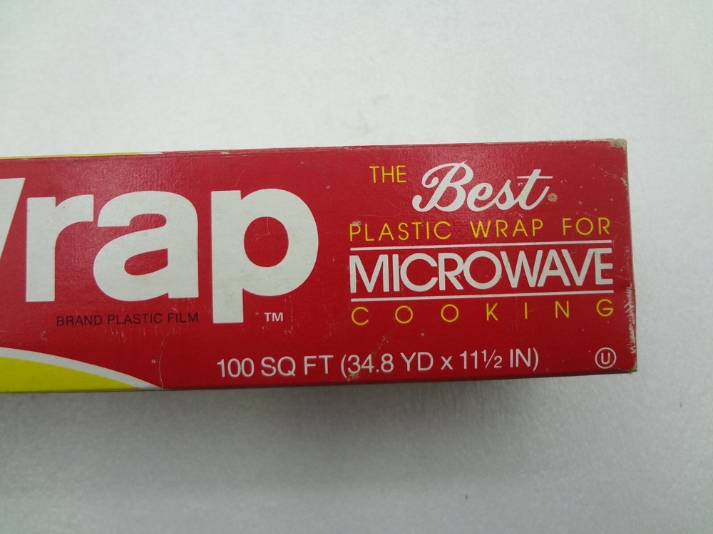 Dow Saran Wrap Plastic Wrap 1982-1984