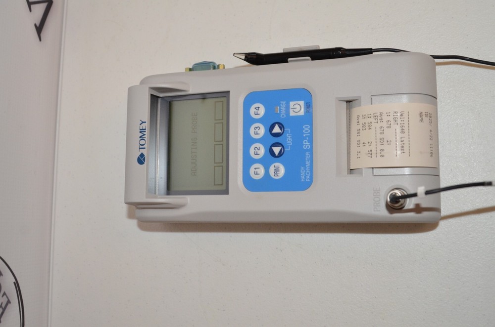 Tomey SP-100 Handheld Pachymeter With Built-in Printer