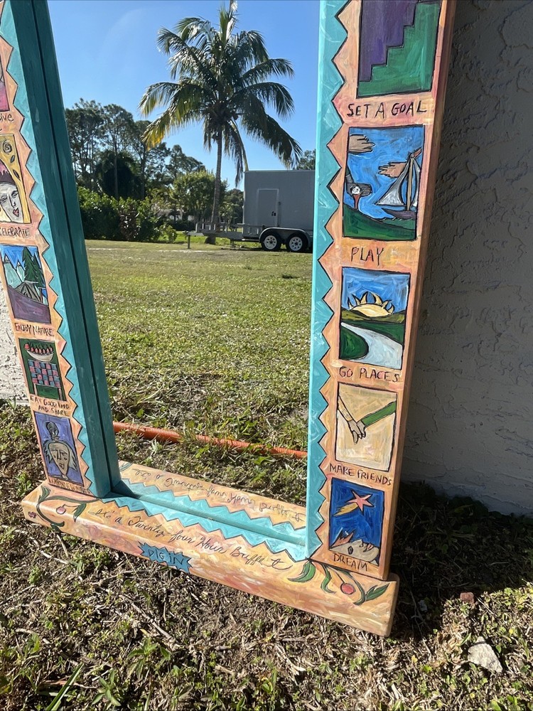 Sticks 1995 Mirror 24” X 41”