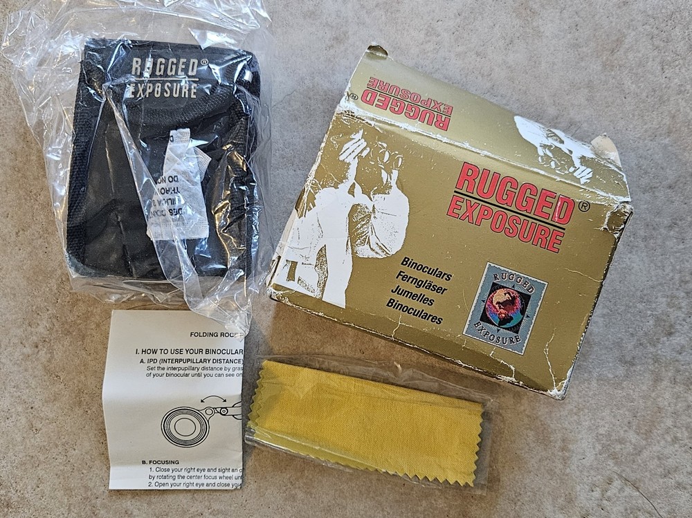 Rugged Exposure Binoculars 8x21 PBB-0801