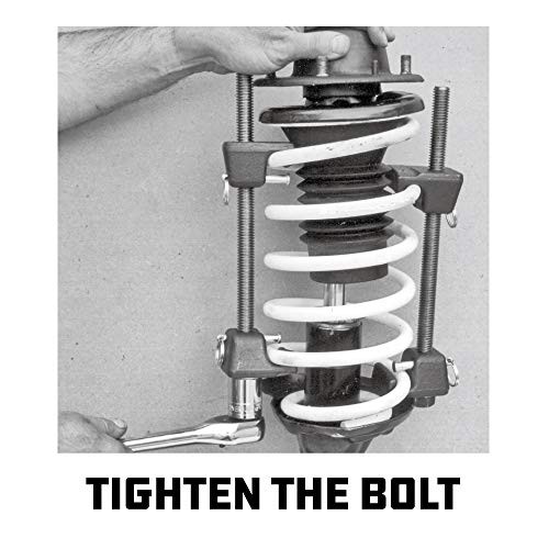Strut Spring Compressor Kit, Remove and Install Coil Springs, Tighten 5 Piece