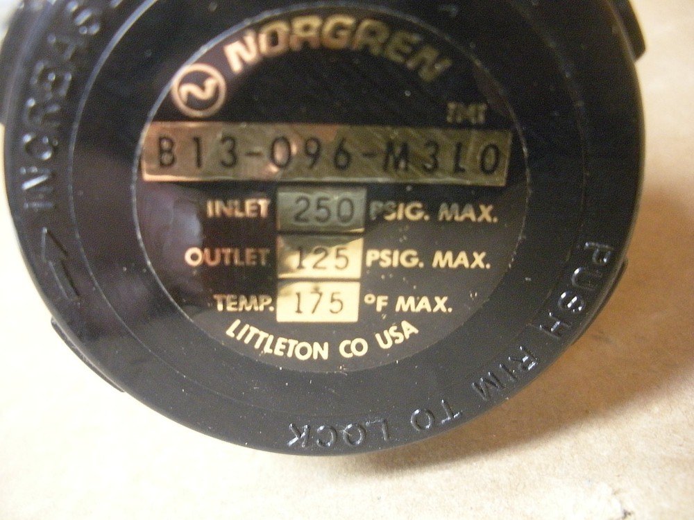 Norgren B13-096-M310 Filter Regulator