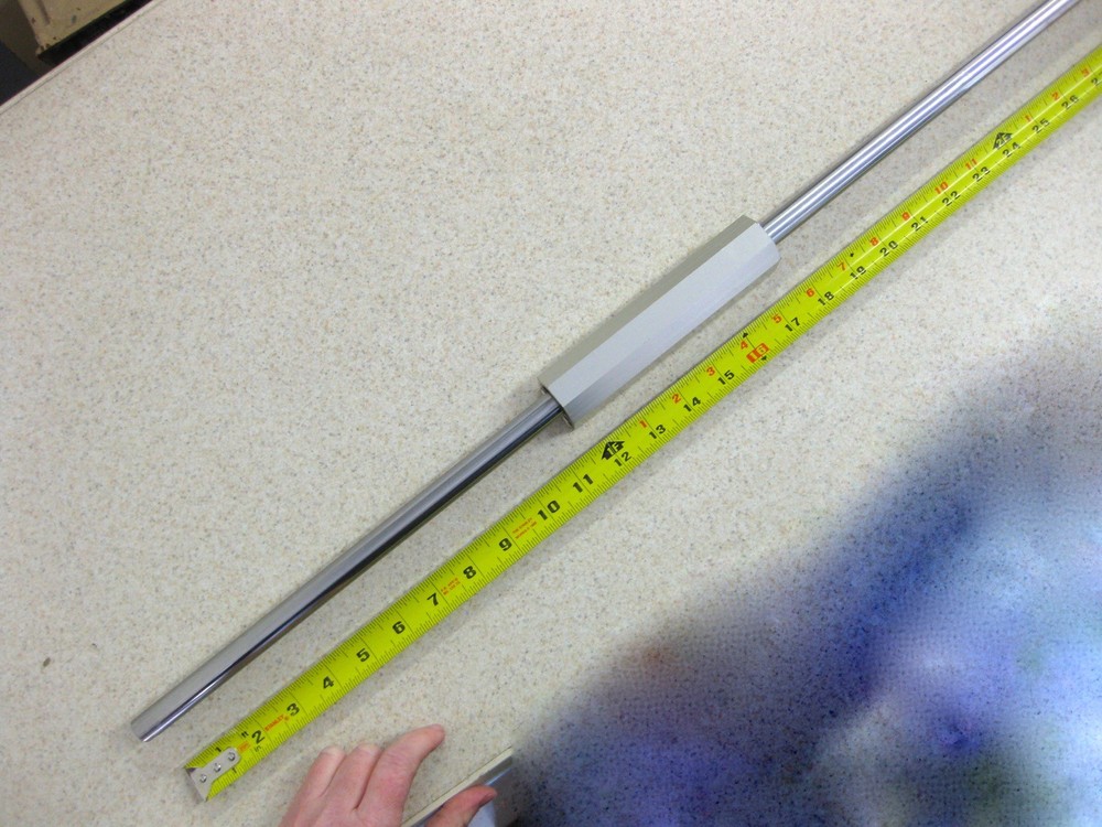 Linear Motion System Rail Bearings Guide NB 5/8” 29.5” OAL Guided