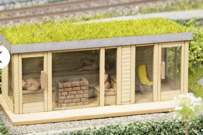 Noch Sauna With View 14397 HO Scale