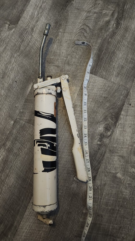 Vintage MOBIL Large Grease Gun