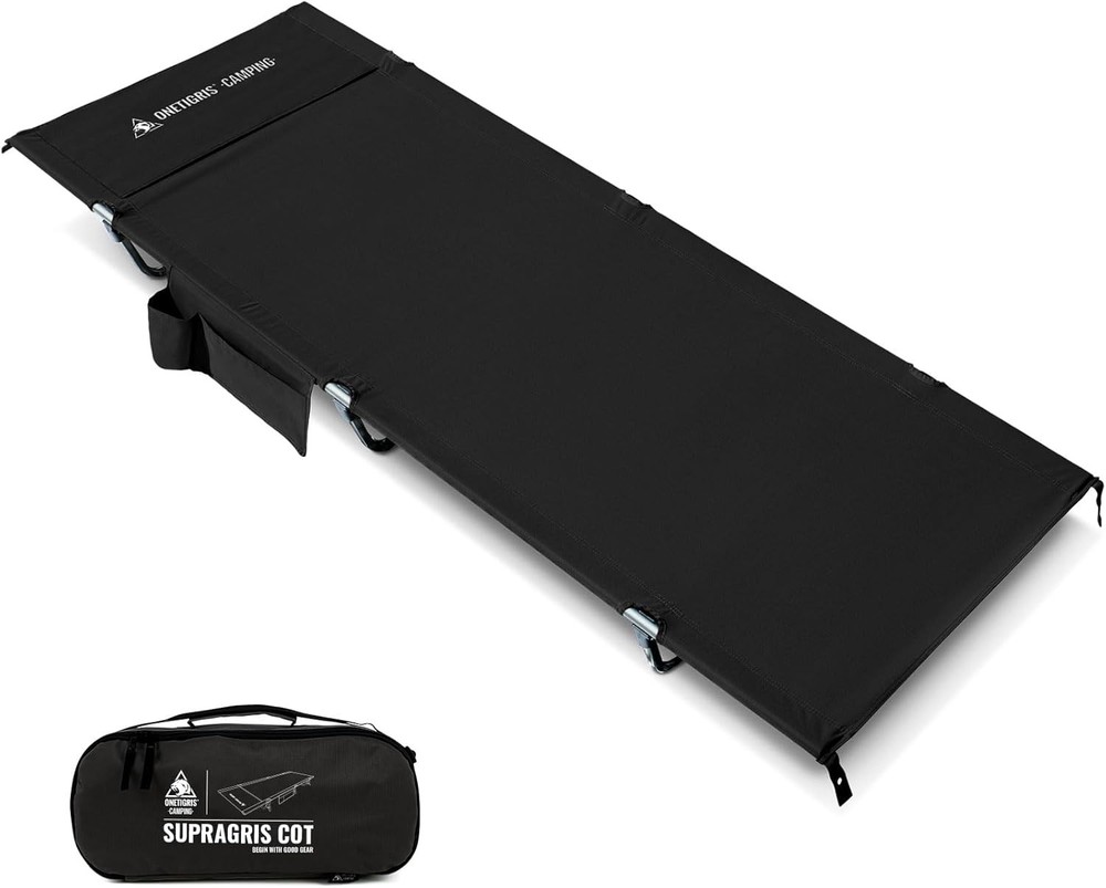 Camping Cot Support Up to 400lbs Lightweight Comfortable Folding Bed