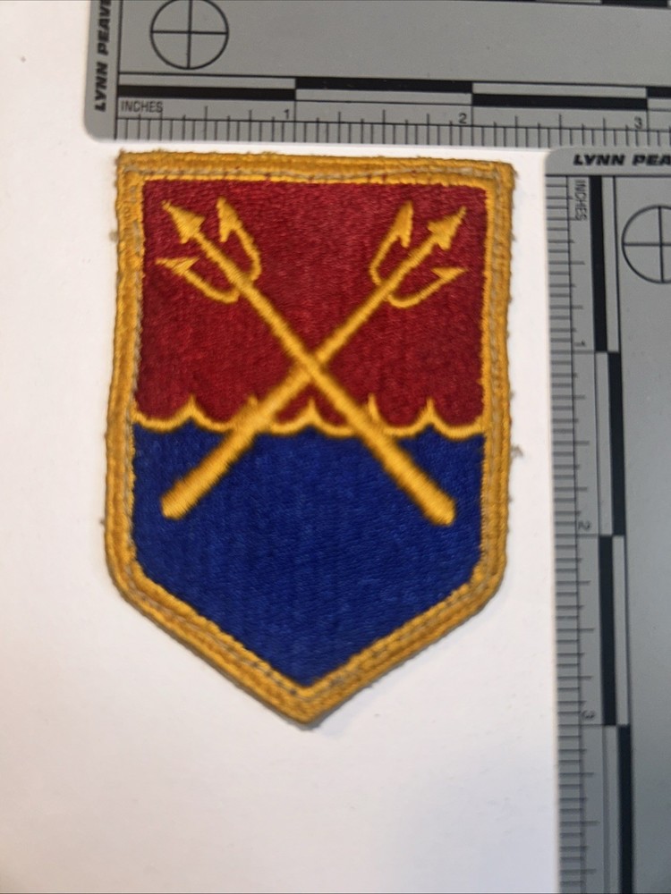 Authentic Original WWII US Army Eastern Defense Command Patch No Glow