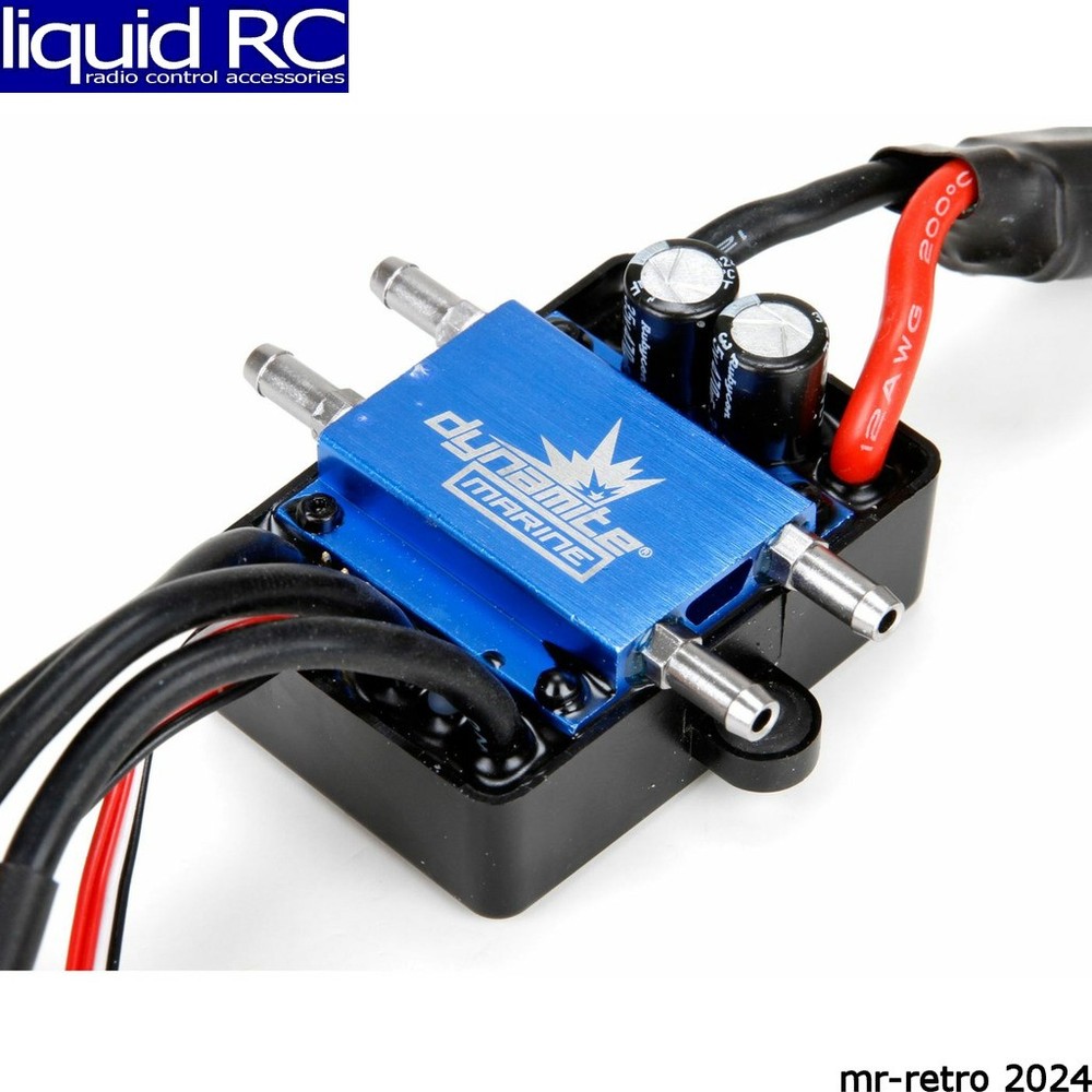 Dynamite M3876 120A BL Marine ESC 2-6S Single Connector
